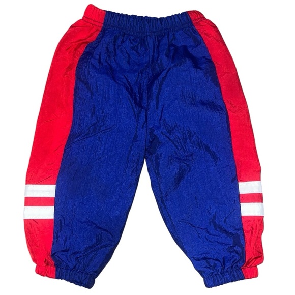 RARE Vintage Little League Official Gear Red Blue Windsuit Tracksuit 18 months - Picture 5 of 10